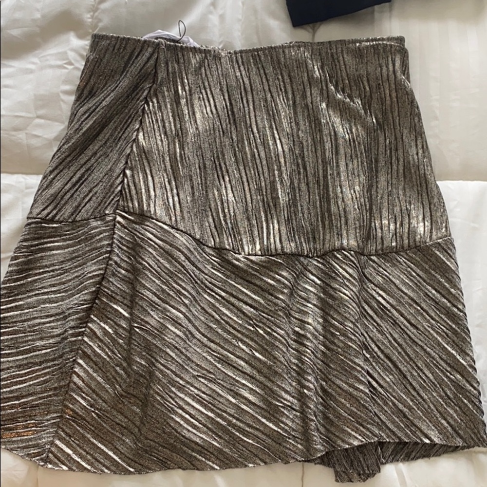 Mini sequin skirt